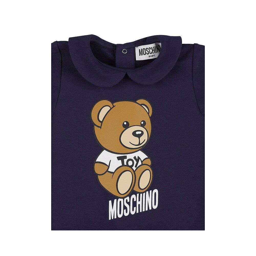 香港直邮潮奢moschino男童连体衣 天猫国际探物中国香港连身衣/爬服/哈衣
