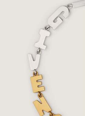 GIVENCHY 女士项链 BF00U2F003711 AW2026 金色字母 属项链手链