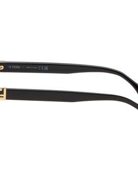 潮奢 Fendi 芬迪 女士 黑色 Forever 太阳镜 FE40206I5101ASHINYB