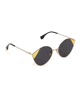 FENDI 女士眼镜 FF0341S2F7IR SS2019 黑色太阳镜