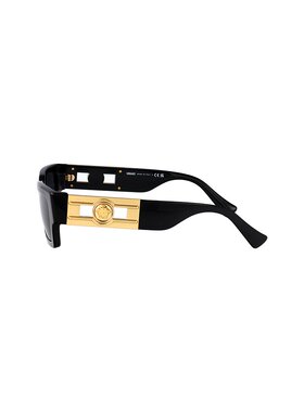 VERSACE 男士太阳镜 0VE4459GB187 SS2025 黑色 0VE4459