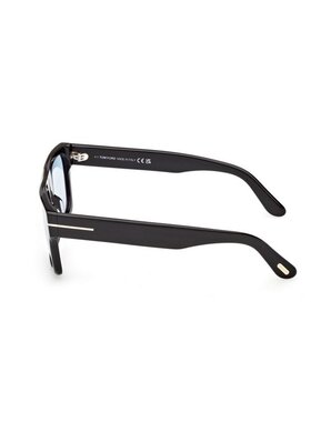 TOM FORD 男士太阳镜 FT133701V CO 黑色 几何框太阳镜