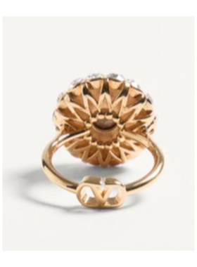 VALENTINO 女士戒指 WJ0AD7VTICEQ CO 蓝色配饰婚戒戒托