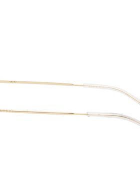 Gucci 古驰 女士 金色 Oversized Aviator 眼镜 GG1654S010010GOL