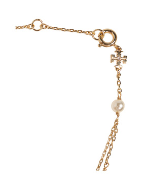 TORY BURCH 女士手链手镯 184438700 AW2026 金色 标志手链