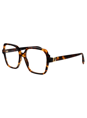FENDI 女士眼镜 FE50144I056 SS2026 花色 几何框平光镜