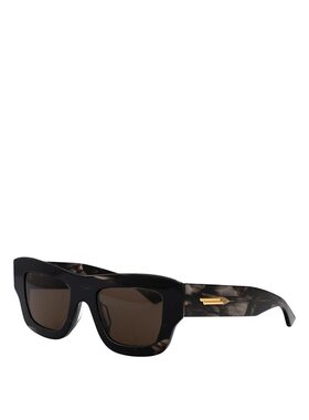 BOTTEGA VENETA 女士太阳镜 BV1357S002 AW2025 黑色配饰