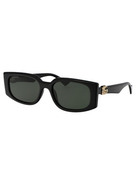 1h可退 GUCCI 女士眼镜 GG1534S001 AW2025 灰色 GG1534S古驰
