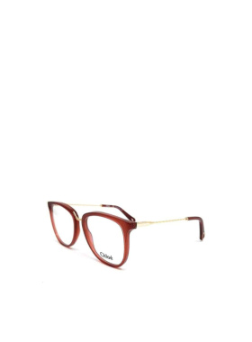 1h可退 CHLOÉ 女士眼镜 CE273137331613 AW2021 白色 徽标平光镜