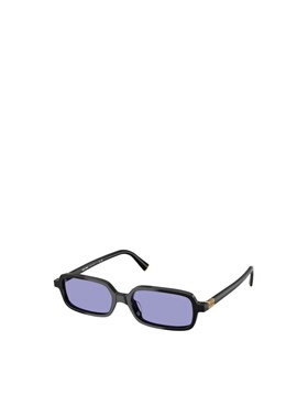 MIU MIU 女士眼镜 MU11ZS16K01O SS2025 蓝色 矩形太阳镜