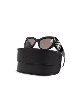 BALENCIAGA 女士太阳镜 773493T00411000 SS2025 黑色