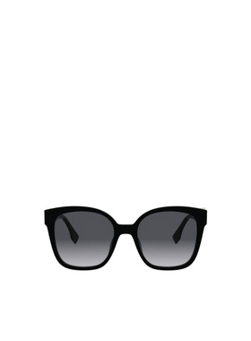 1h可退 FENDI 女士太阳镜 FE40186I01B AW2025 黑色