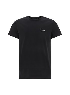 BALMAIN 男士T恤 XH0EF000BB04EAB AW2022 黑色 BALMAIN MEN'S XH