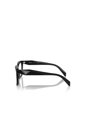 PRADA 女士眼镜 PRA19V16K1O1 CO 黑色 徽标平光镜