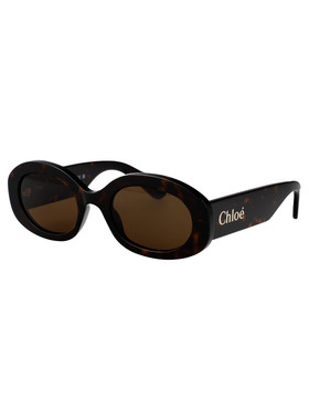 CHLOÉ 女士眼镜 CH0258S002 SS2026 棕色 Sunglasses
