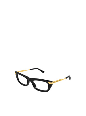 BOTTEGA VENETA 女士眼镜 BV1371O001 SS2026 黑色