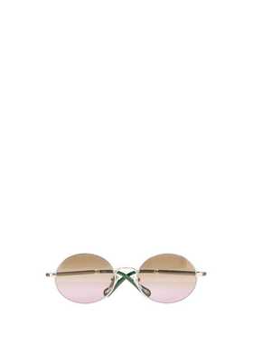 CHLOÉ 女士太阳镜 CH0326S00255 AW2025 银色 Silver metal sungl