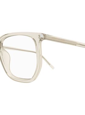 SAINT LAURENT 男士眼镜 SL802004 SS2025 白色 全框平光镜