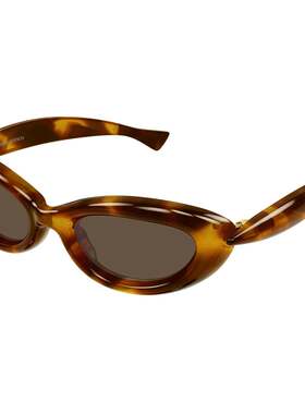 BOTTEGA VENETA 女士眼镜 BV1484S002 AW2026 棕色【付后1h可退】