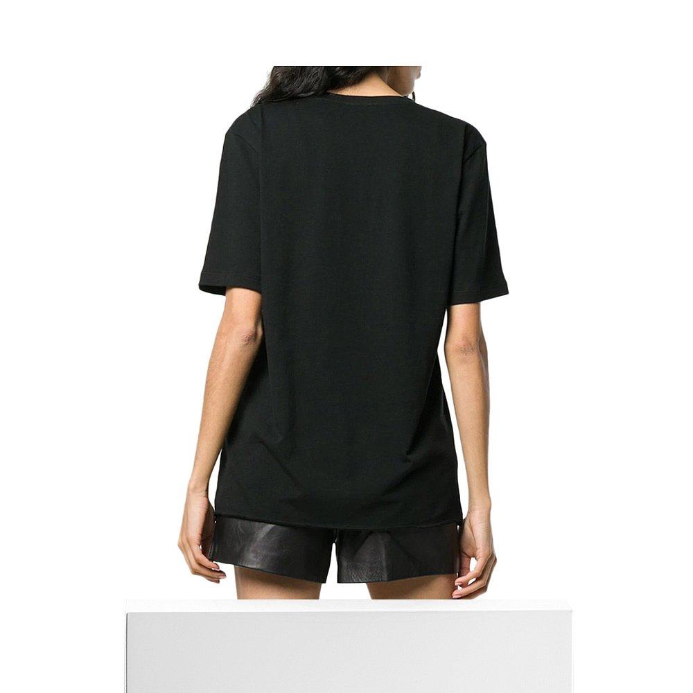 圣罗兰男士黑色全棉t恤 天猫国际香港直购T恤