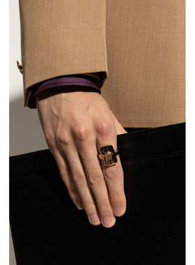 VERSACE 男士戒指 10212881A006203J000 AW2025 金色