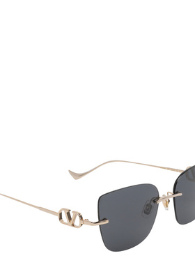 VALENTINO GARAVANI 女士太阳镜 VG0033S001GOLDGOLDGREY