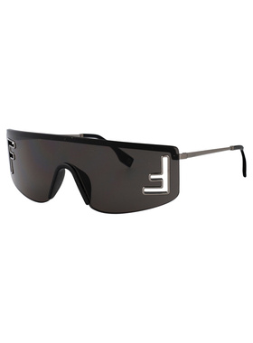 FENDI 男士眼镜 FE40168U14A SS2025 灰色太阳镜配饰