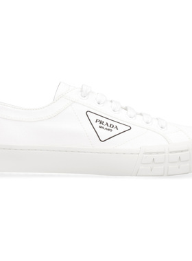 1h可退 PRADA 男士运动鞋 2EG302GUDF0009 CO 白色 PRADA MEN'S 2