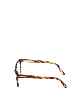 TOM FORD 女士眼镜 FT6047B055 AW2025 棕色 猫眼框眼镜