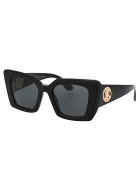 BURBERRY 女士太阳镜 0BE4344300187 AW2025 黑色 Daisy sunglass