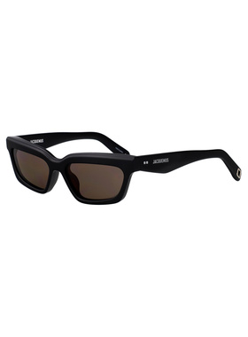1h可退 JACQUEMUS 男士太阳镜 JAC62C1SUNC1 AW2025 黑色配饰