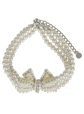 SELF-PORTRAIT 女士项链 RS26628NCREAM SS2026 白色珍珠