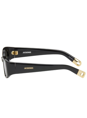 JACQUEMUS 男士太阳镜 JAC4C1SUNBLACKYELLOWGOLD