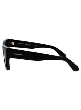 Salvatore Ferragamo 菲拉格慕 女士 黑色醋纤太阳眼镜 SF205S1