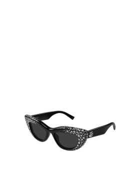 GUCCI 女士眼镜 GG2031S005 SS2026 黑色 猫眼框太阳镜
