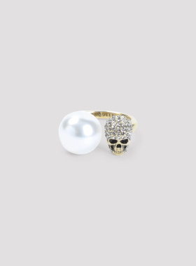 ALEXANDER MCQUEEN 女士戒指 855398J160Z4040 SS2026