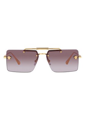 VERSACE 女士太阳镜 VE224510028H CO 金色