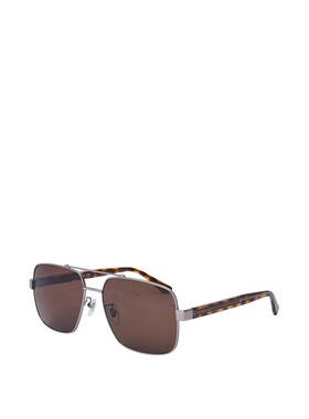 1h可退 GUCCI 男士太阳镜 GG0529S002 SS2026 棕色 GG0529S