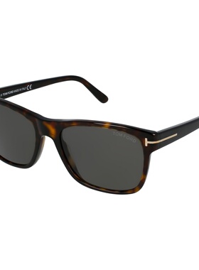 TOM FORD 男士眼镜 FT069852D AW2025 棕色 徽标太阳镜