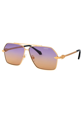 VERSACE 女士太阳镜 0VE22841002EL AW2025 金色 0VE2284