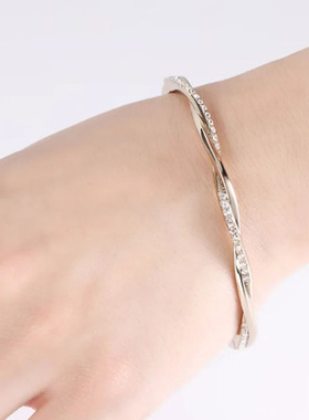 1h可退 奢淘 Givenchy 徽标手环 女 60572954水晶纪梵希手链