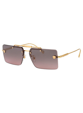 VERSACE 女士太阳镜 0VE2245100258 AW2025 金色 Sunglasses