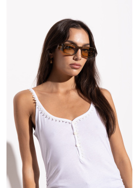JACQUEMUS 男士太阳镜 JAC1950C4SUN CO 棕色 Sunglasses