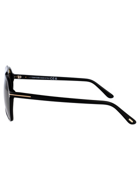 TOM FORD 男士太阳镜 FT120901A SS2025 黑色 Autari 飞行员镜框