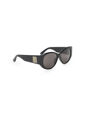 BALENCIAGA 女士太阳镜 832110T00391000BLACK SS2025