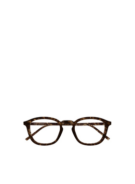 SAINT LAURENT 男士眼镜 SL793J002 SS2025 棕色 全框平光镜