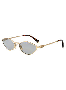 MIU MIU 女士太阳镜 0MU56ZSZVN50K SS2026 银色 0MU 56ZS