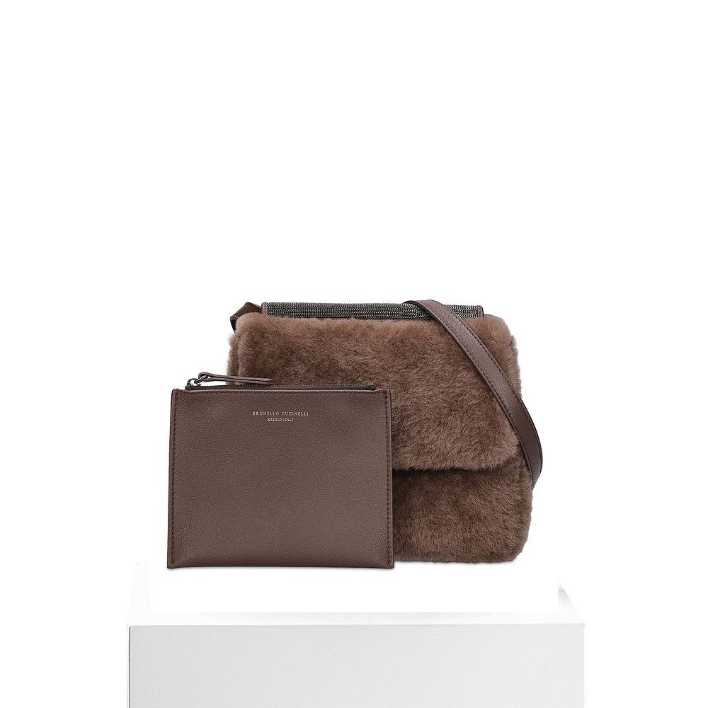 香港直邮潮奢布内罗·古奇拉利羊毛 天猫国际探物中国香港女士包袋