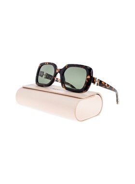 CHLOÉ 女士太阳镜 CH0333S0002 AW2025 棕色 Sunglasses