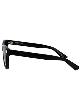 Saint Laurent 圣罗兰 男士 BLACK-BLACK-BLACK 醋纤太阳眼镜 SL8